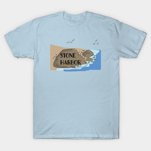 Stone Harbor T-Shirt by MAS Design Co